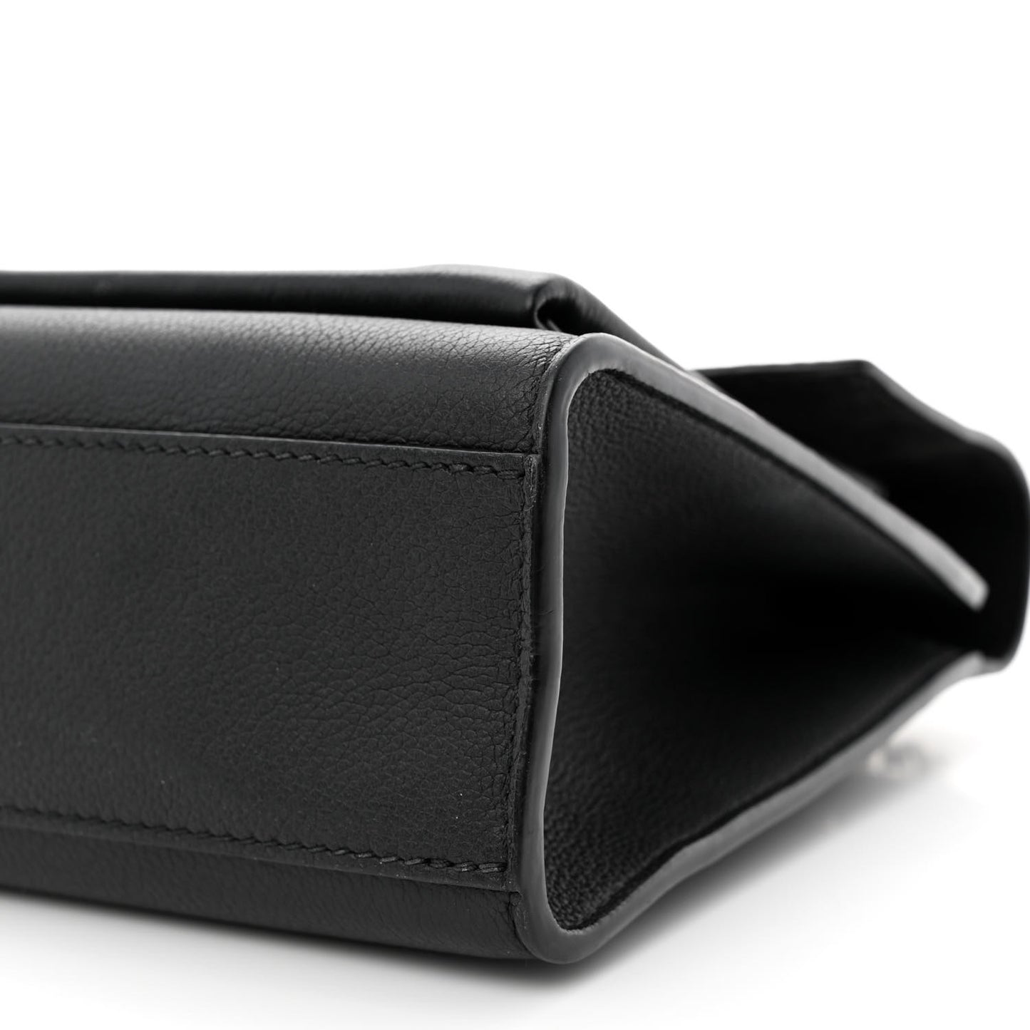 Soft Calfskin Mylockme Chain Bag BB Black