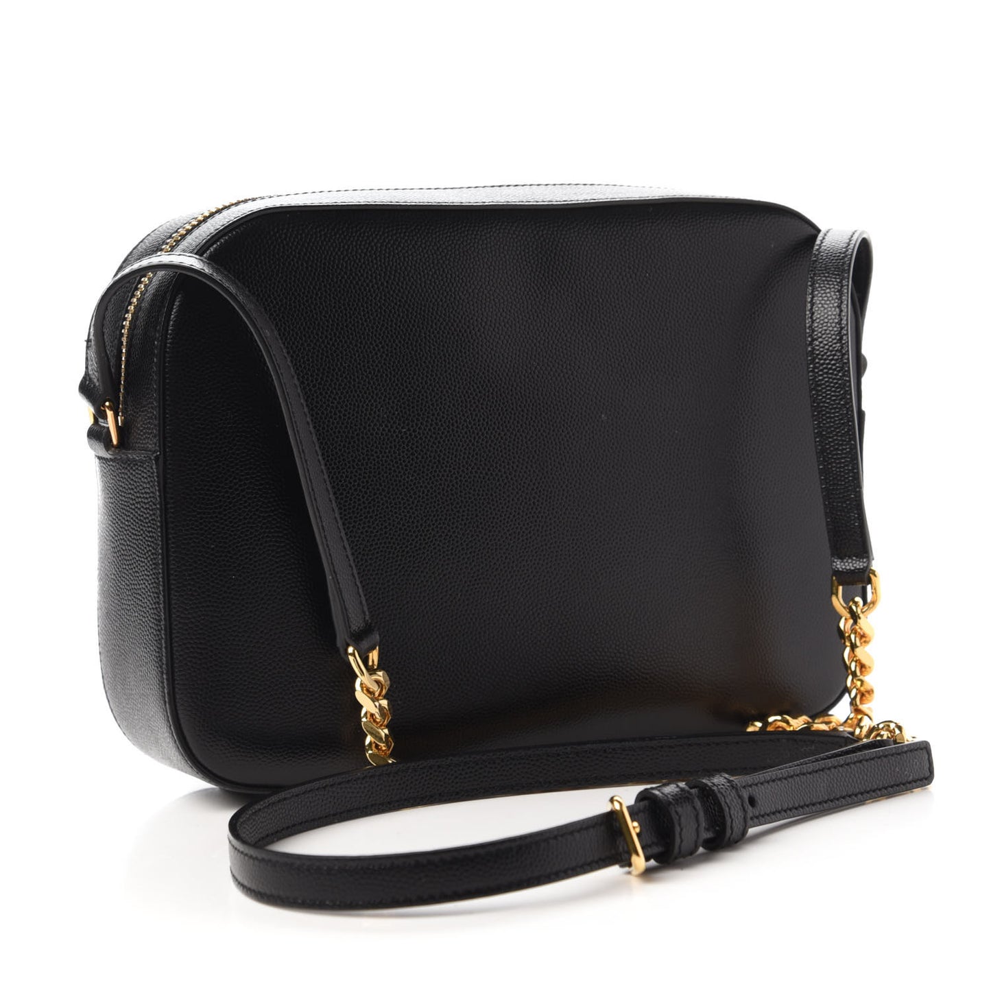 Grain De Poudre Medium Classic Monogram Camera Bag Black