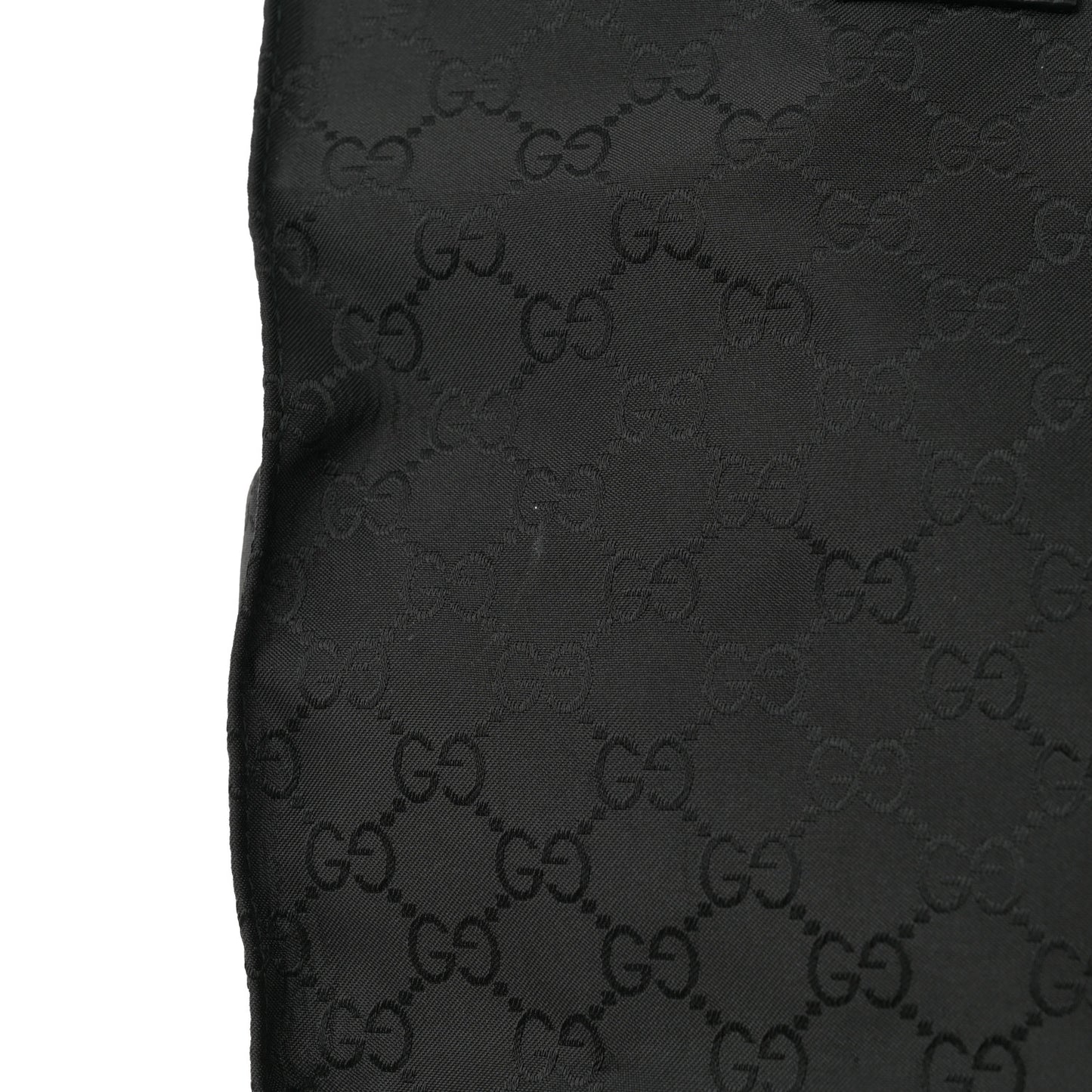 Nylon Monogram Vertical Tote Black