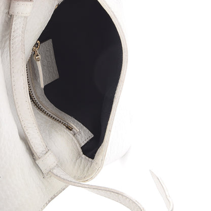 Gucci Calfskin Web Small Blondie Shoulder Bag White 10 of 12