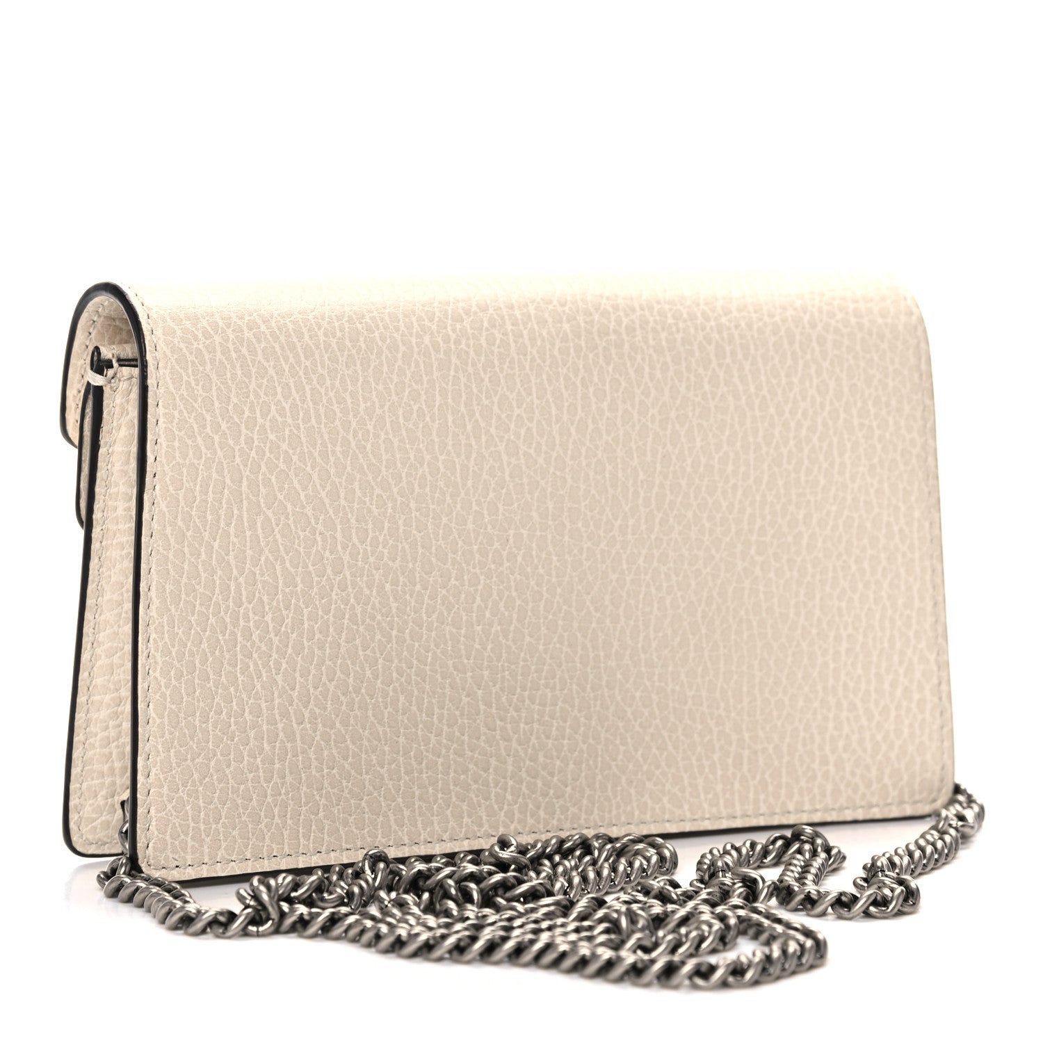Gucci Dollar Calfskin Crystal Super Mini Dionysus Shoulder Bag Mystic White Black Diamond 3 of 12