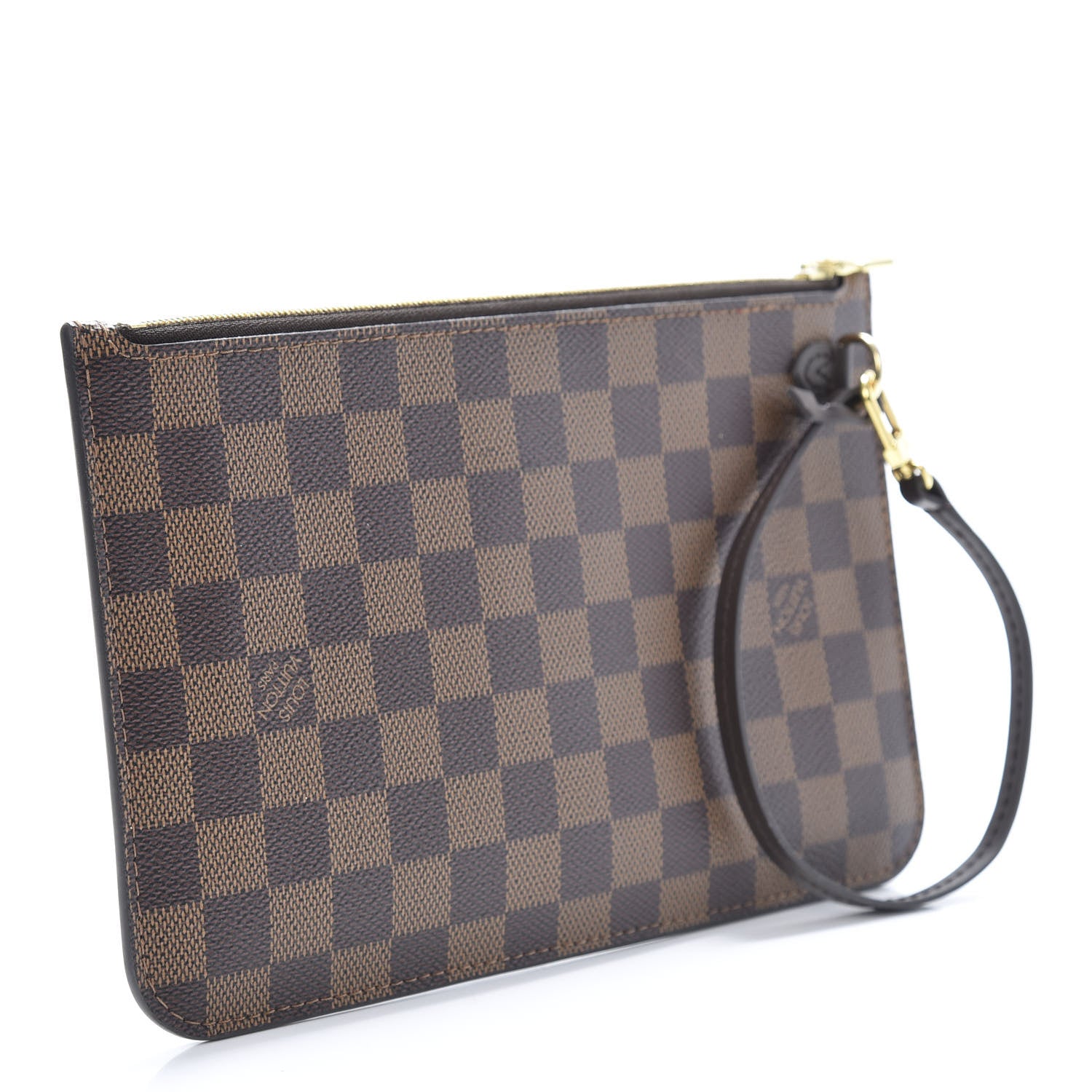 Louis Vuitton Damier Ebene Neverfull MM GM Pochette 3 of 9