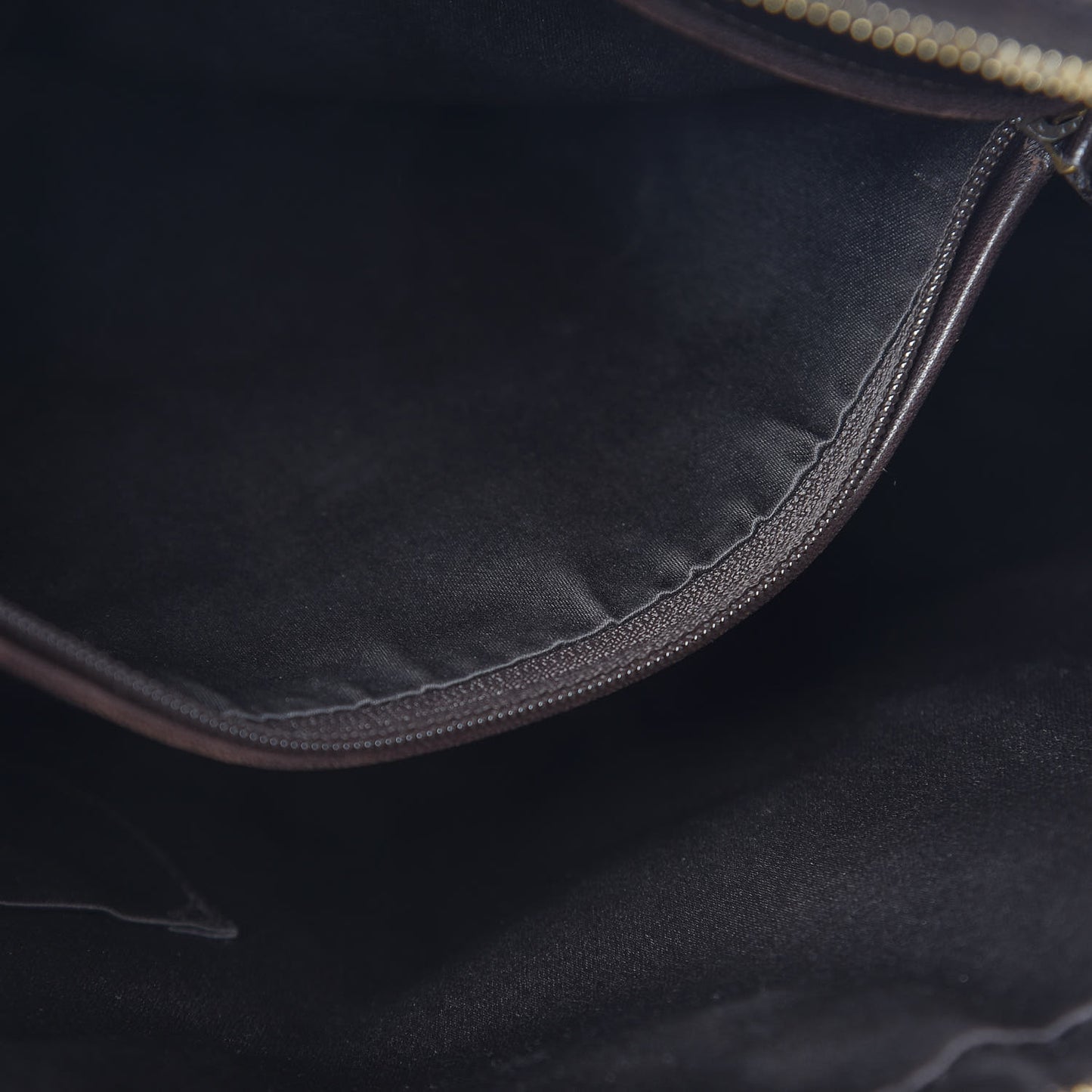 Calfskin Large Muse Dark Brown
