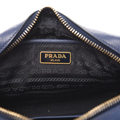 Prada Saffiano Camera Crossbody Bleuette 6 of 8