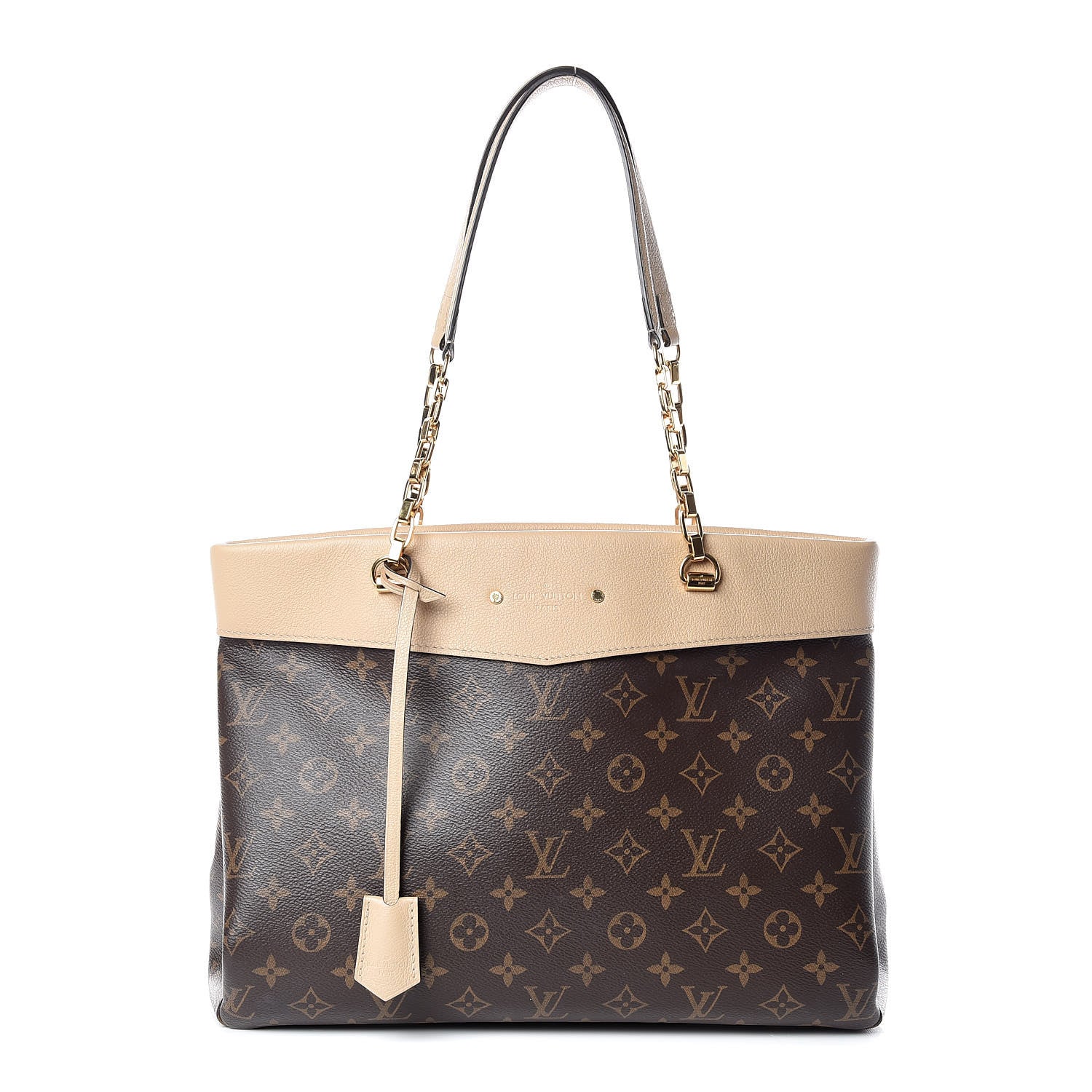 Louis Vuitton Monogram Pallas Shopper Dune 1 of 13