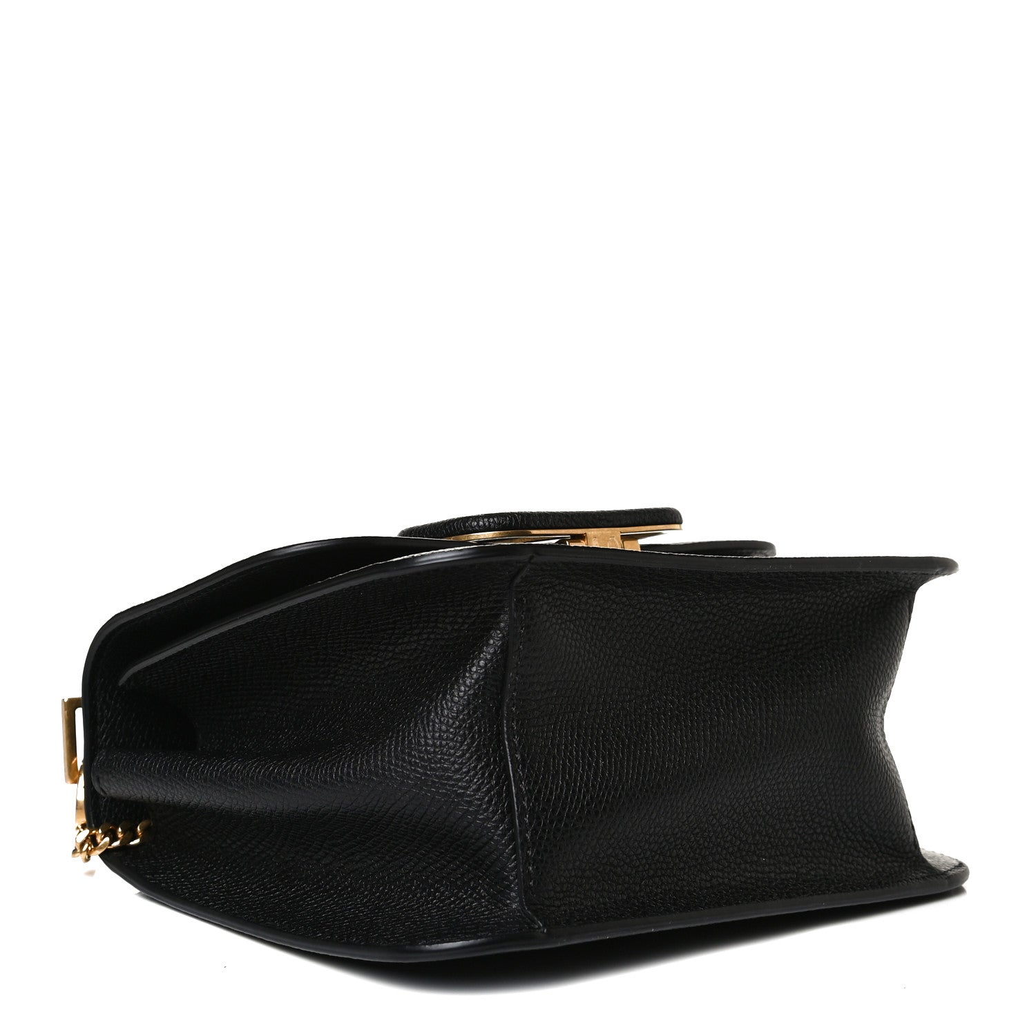 Valentino Garavani Grainy Calfskin Small VSling Shoulder Bag Black 4 of 13