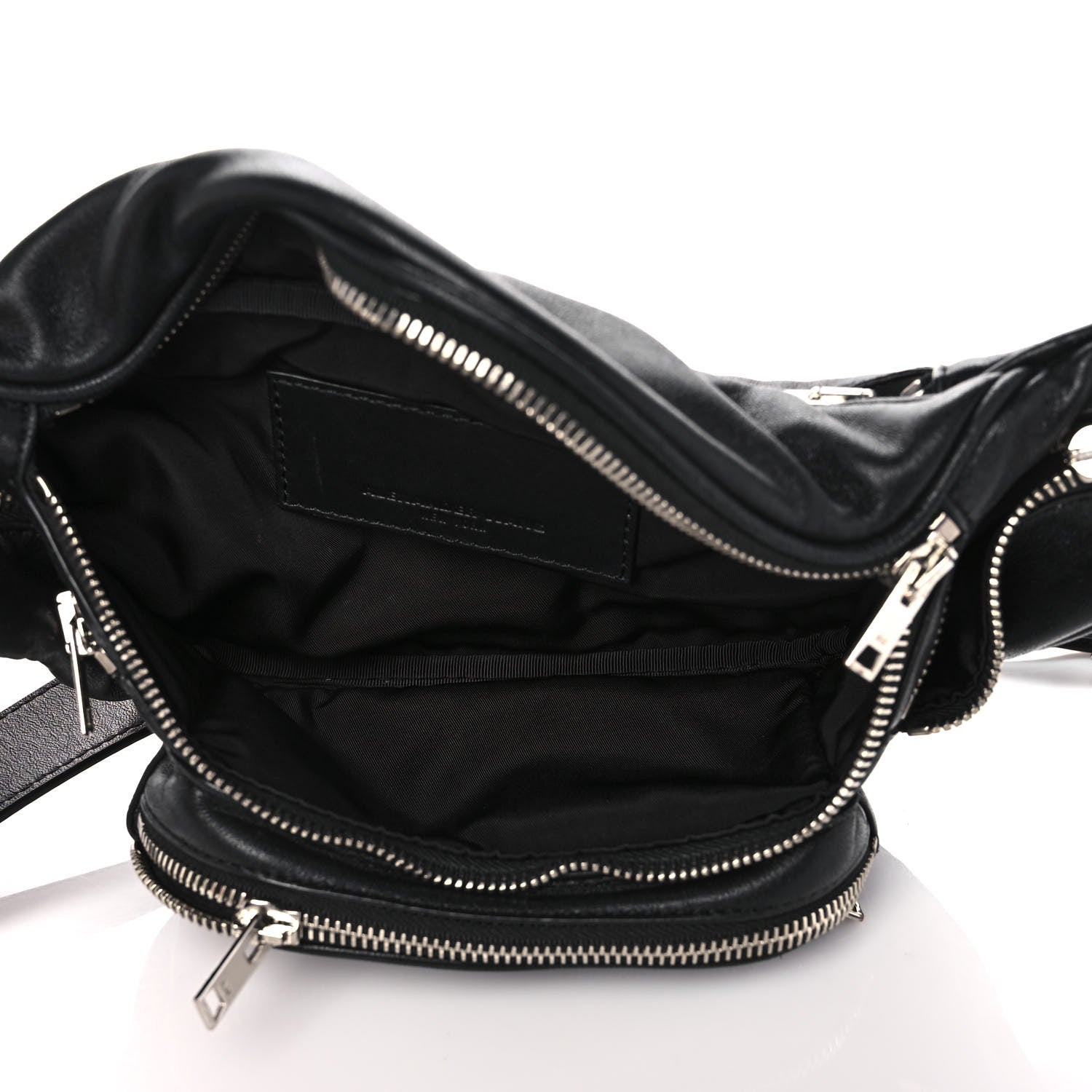 Alexander Wang Lambskin Attica Belt Bag Black 4 of 11