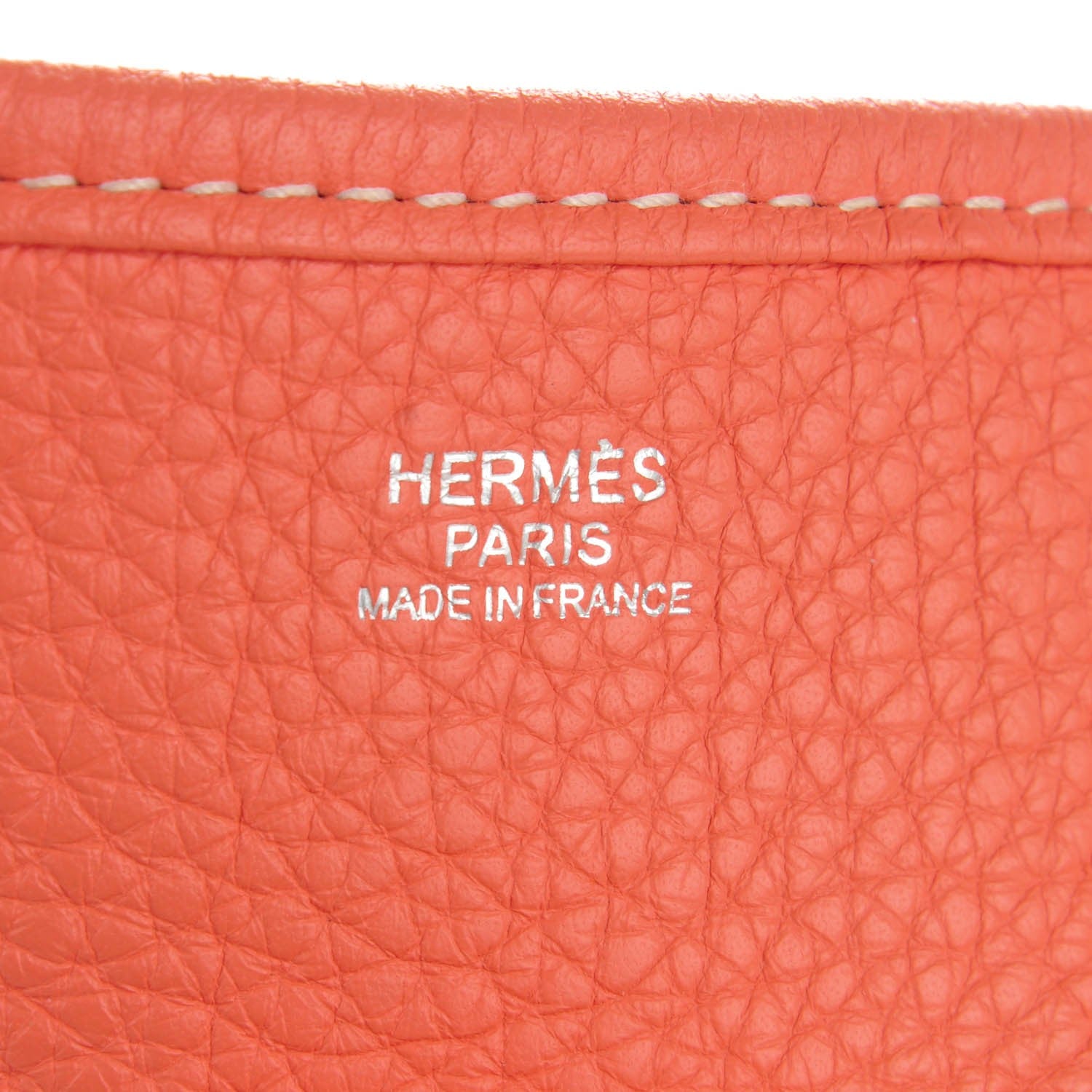 Hermes Taurillon Clemence Evelyne GM Crevette 10 of 15