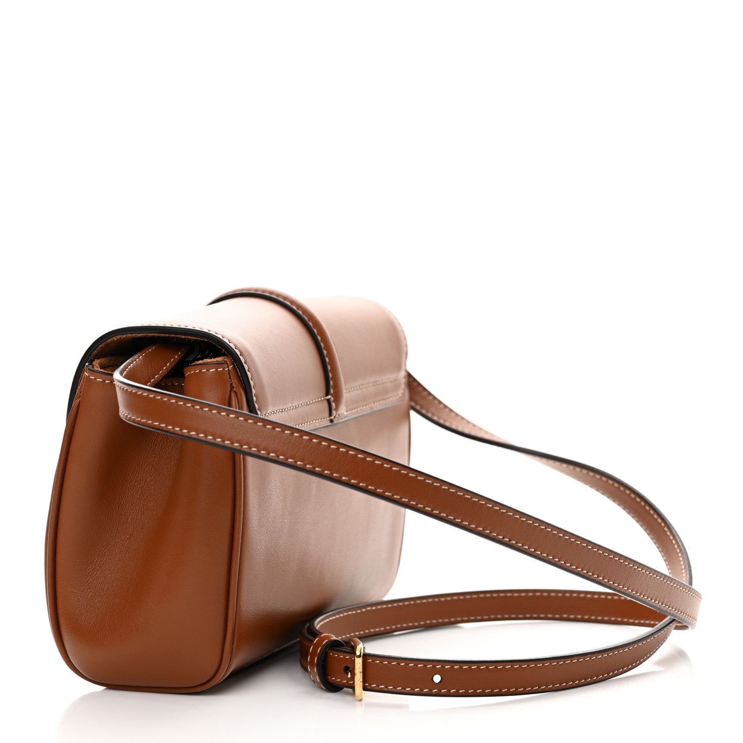 Celine Calfskin Mini Soft 16 Bag Tan 3 of 12