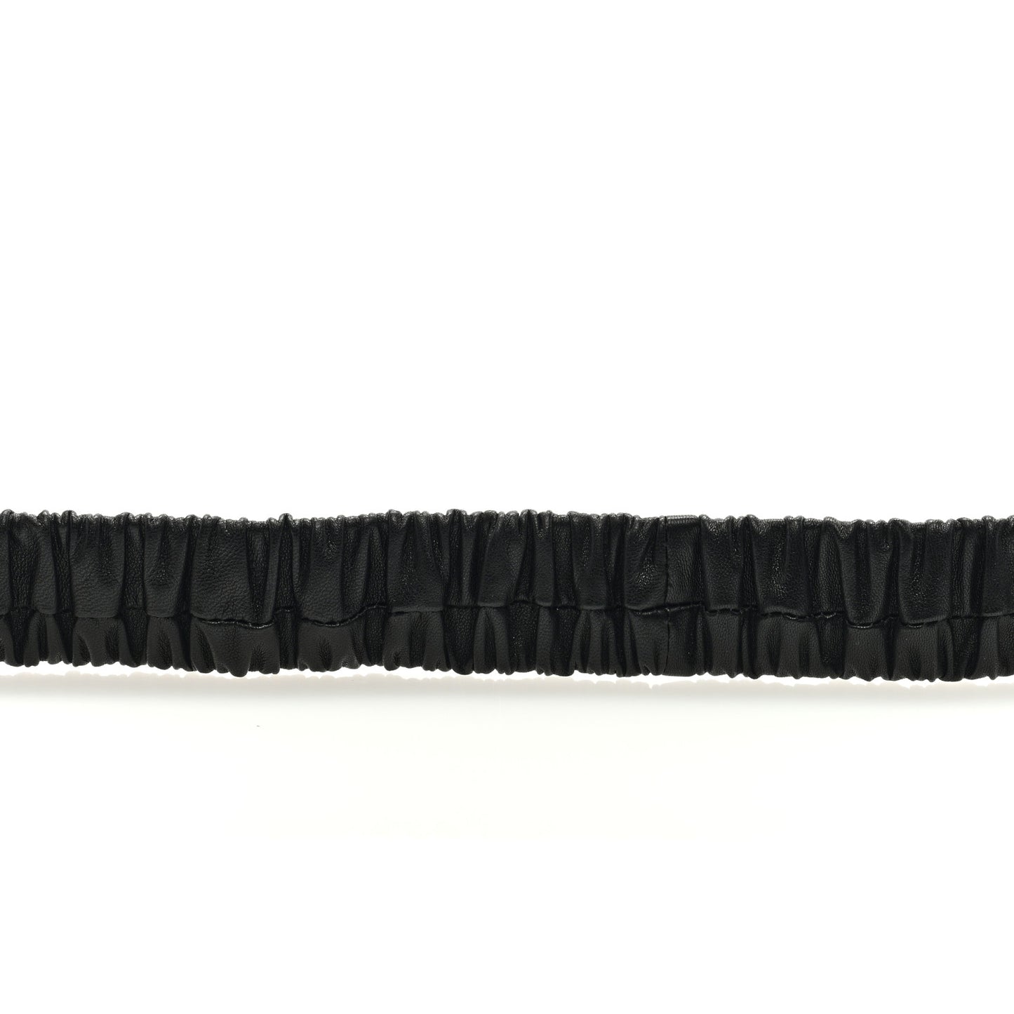 Calfskin Crystal CC Belt 75 30 Black