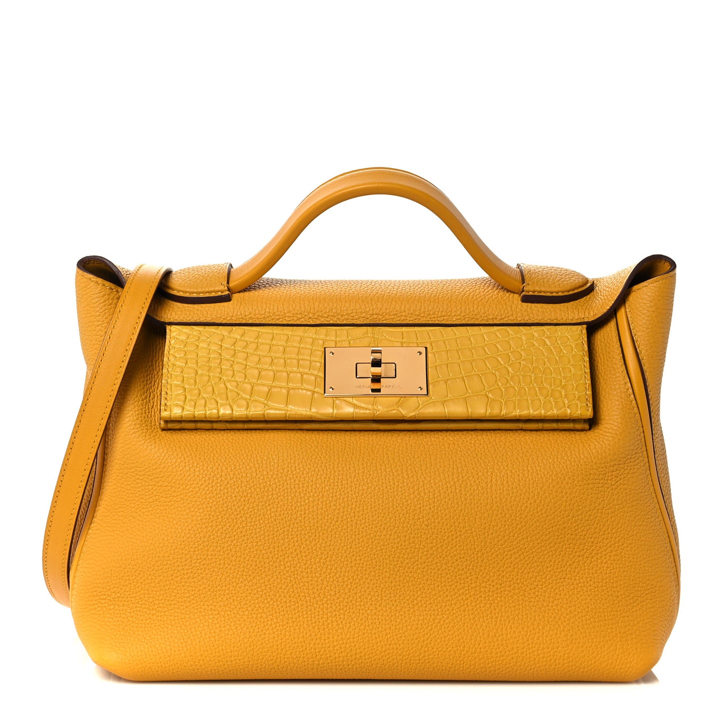 Togo Matte Alligator Swift Touch 24/24 29 Jaune Ambre
