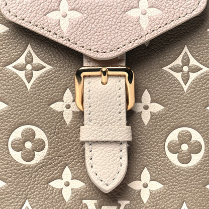 Louis Vuitton Empreinte Monogram Spring in the City Tiny Backpack Kaki Beige Cream 7 of 10