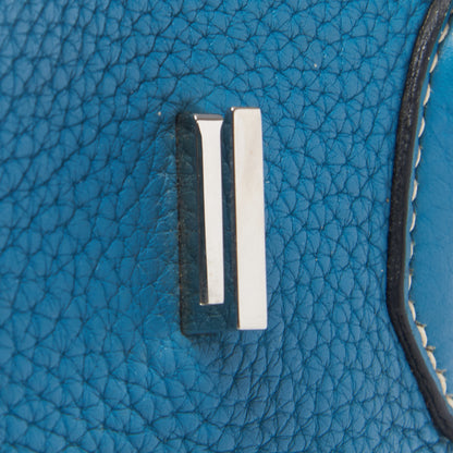 Hermes Togo Birkin 35 Blue Jean 25 of 31
