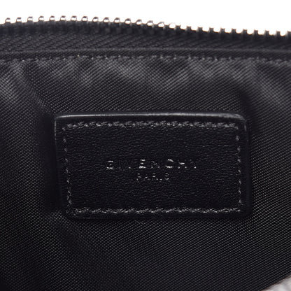 Givenchy Coated Canvas Monkey Brother Print Large Zip Pouch Black 6 of 8