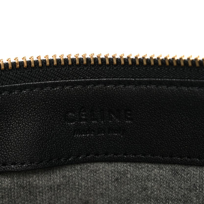 Celine Lambskin Large Trio Crossbody Bag Black 8 of 12