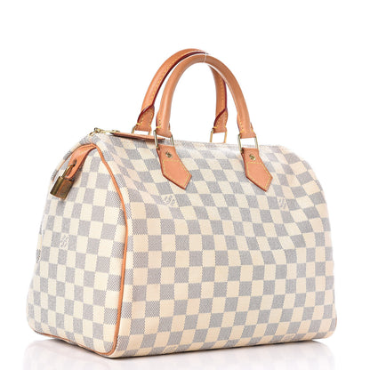 Louis Vuitton Damier Azur Speedy 30 3 of 12