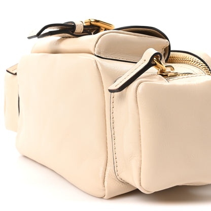 Chloe Shiny Buffalo Small Double Carry Camera Bag Sweet Beige 10 of 10