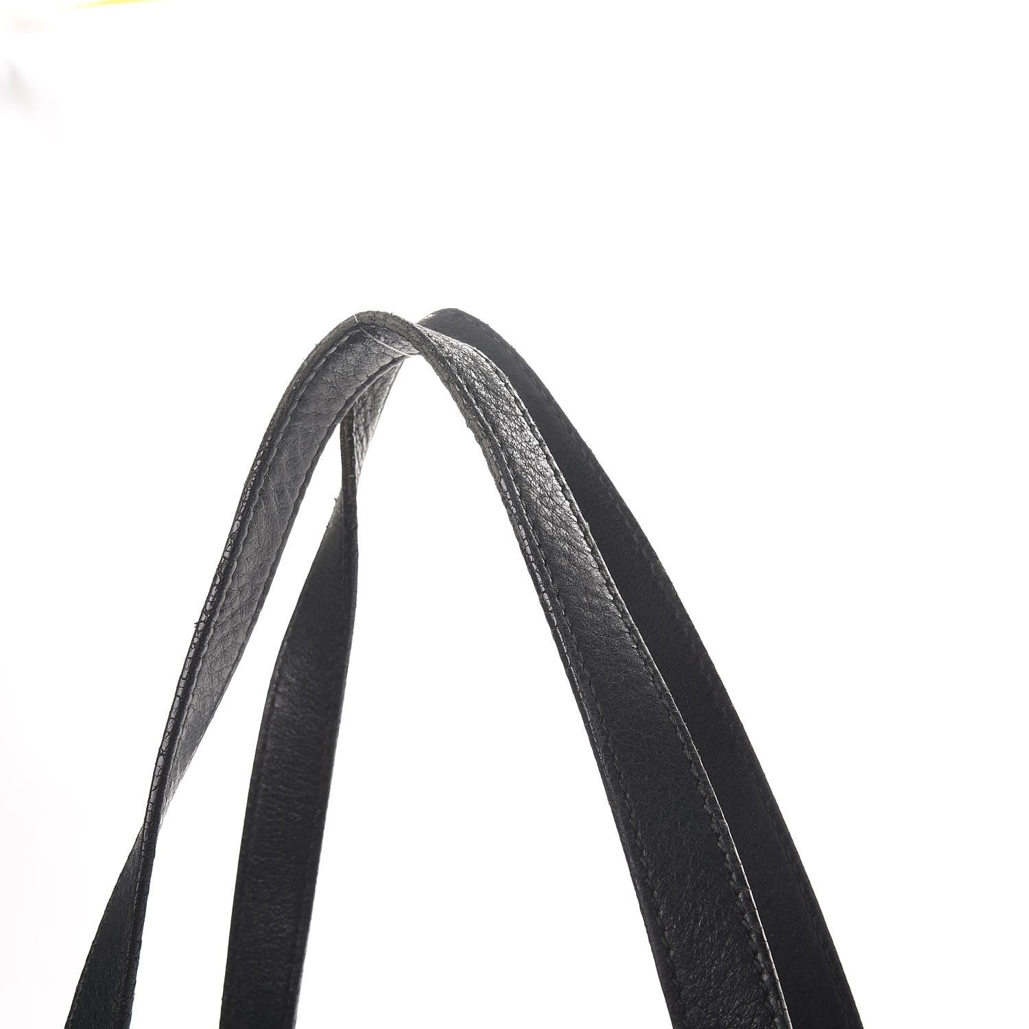 Gucci Guccissima Medium Zippered Shopping Tote Black 9 of 15