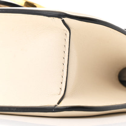 Valentino Garavani Calfskin Vlogo Small Loco Shoulder Bag Light Ivory 9 of 10