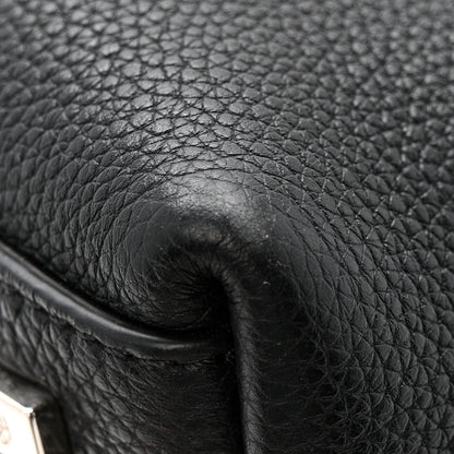 The Row Grained Calfskin Top Handle 14 Bag Black 11 of 14