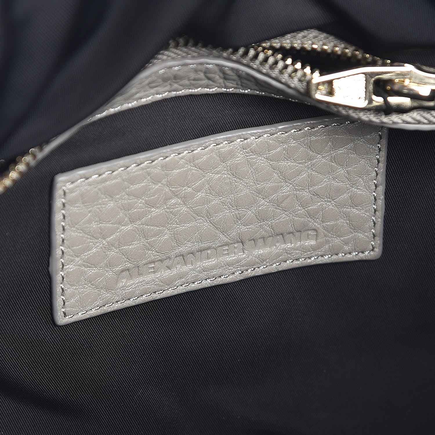 Alexander Wang Pebbled Lambskin Rockie Oyster 15 of 15