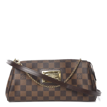 Louis Vuitton Damier Ebene Eva Clutch 1 of 8