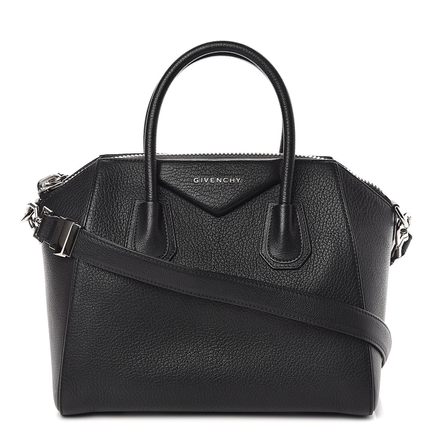 Sugar Goatskin Small Antigona Black