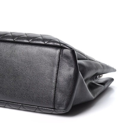 Chanel Caviar Quilted Grand Shopping Tote GST Black 9 of 9