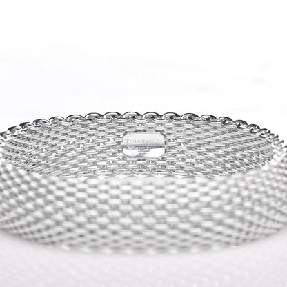 Tiffany Sterling Silver Somerset Mesh Bracelet 4 of 4
