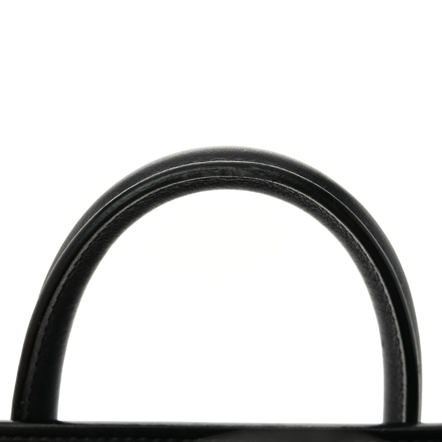 Smooth Calfskin Nano Luggage Black
