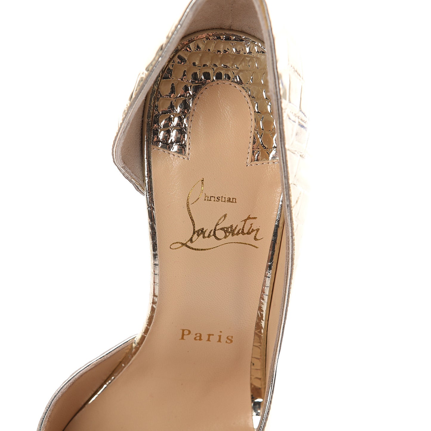 Metallo Cocco Iriza 100 Pumps 38 Platine