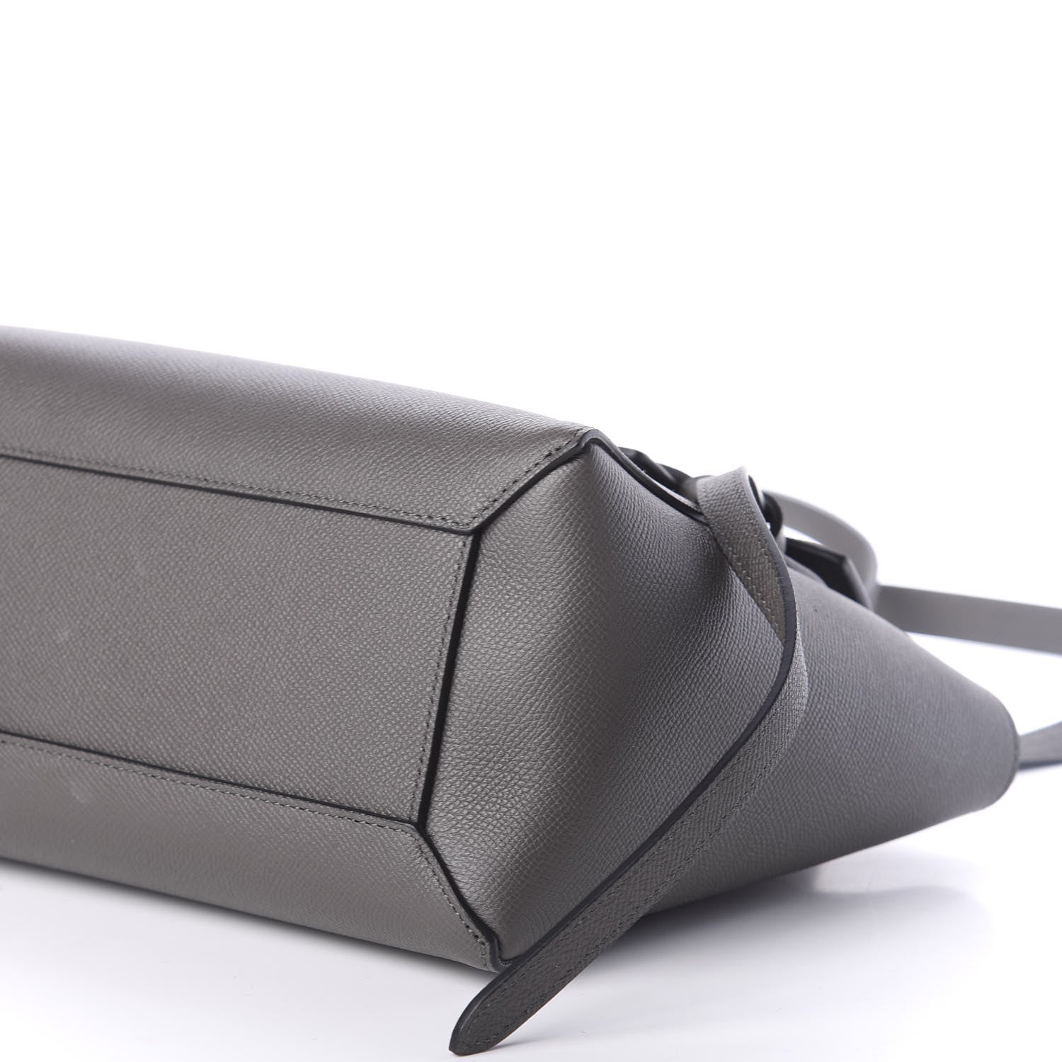 Celine Grained Calfskin Nano Belt Bag Grey 7 of 10