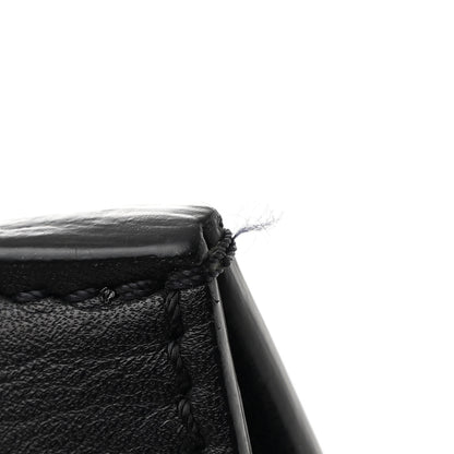 Celine Smooth Calfskin Medium Bi-Color Edge Shoulder Bag Black Beige 11 of 11