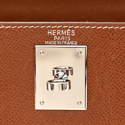 Hermes Courchevel Kelly Sellier 28 Gold 6 of 12