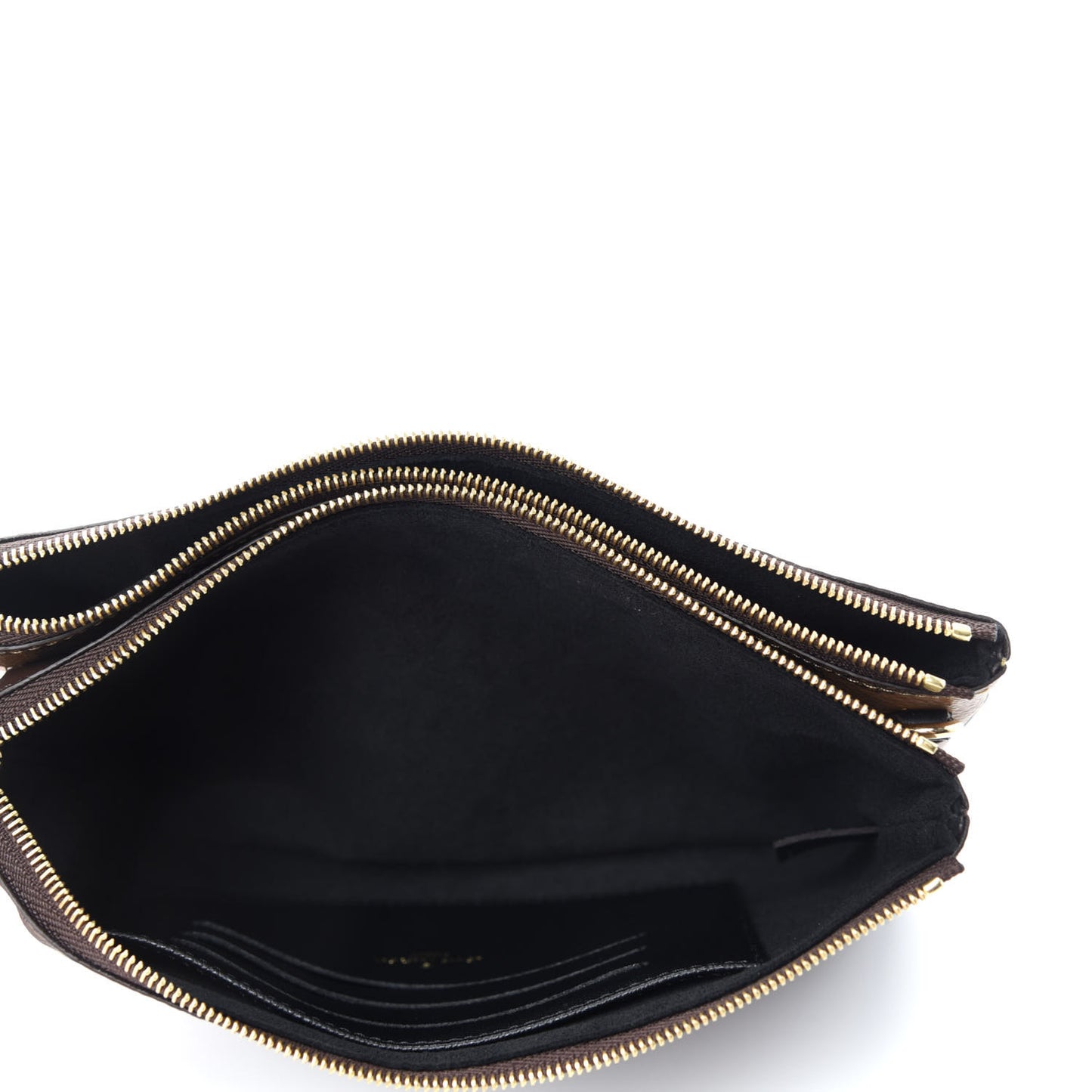 Reverse Monogram Giant Double Zip Pochette