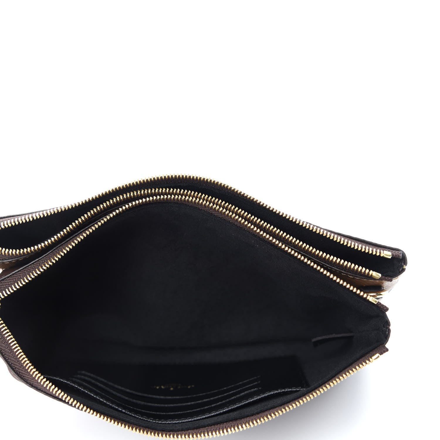 Louis Vuitton Reverse Monogram Giant Double Zip Pochette 6 of 13