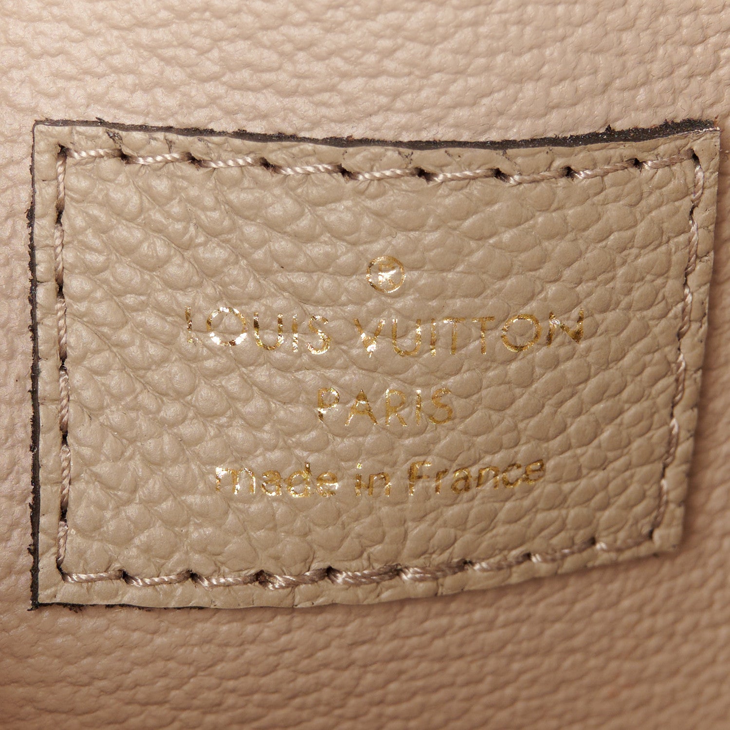 Louis Vuitton Empreinte Monogram Giant Cosmetic Pouch PM Tourterelle Crème 6 of 8