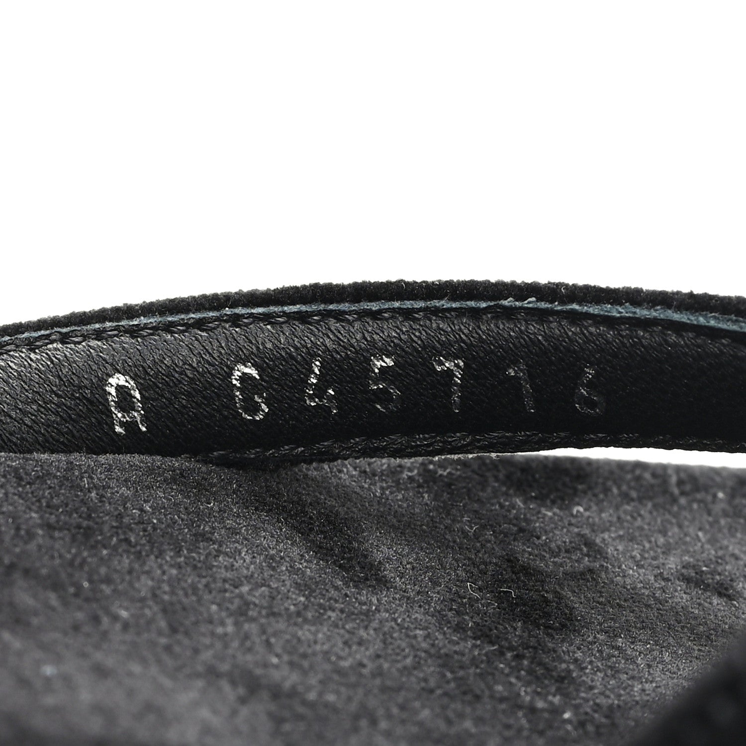Chanel Velvet Crystal CC Thong Sandals 38 Black 9 of 9