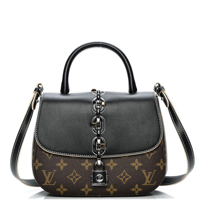Louis Vuitton Calfskin Monogram Chain It Bag PM Black 1 of 6