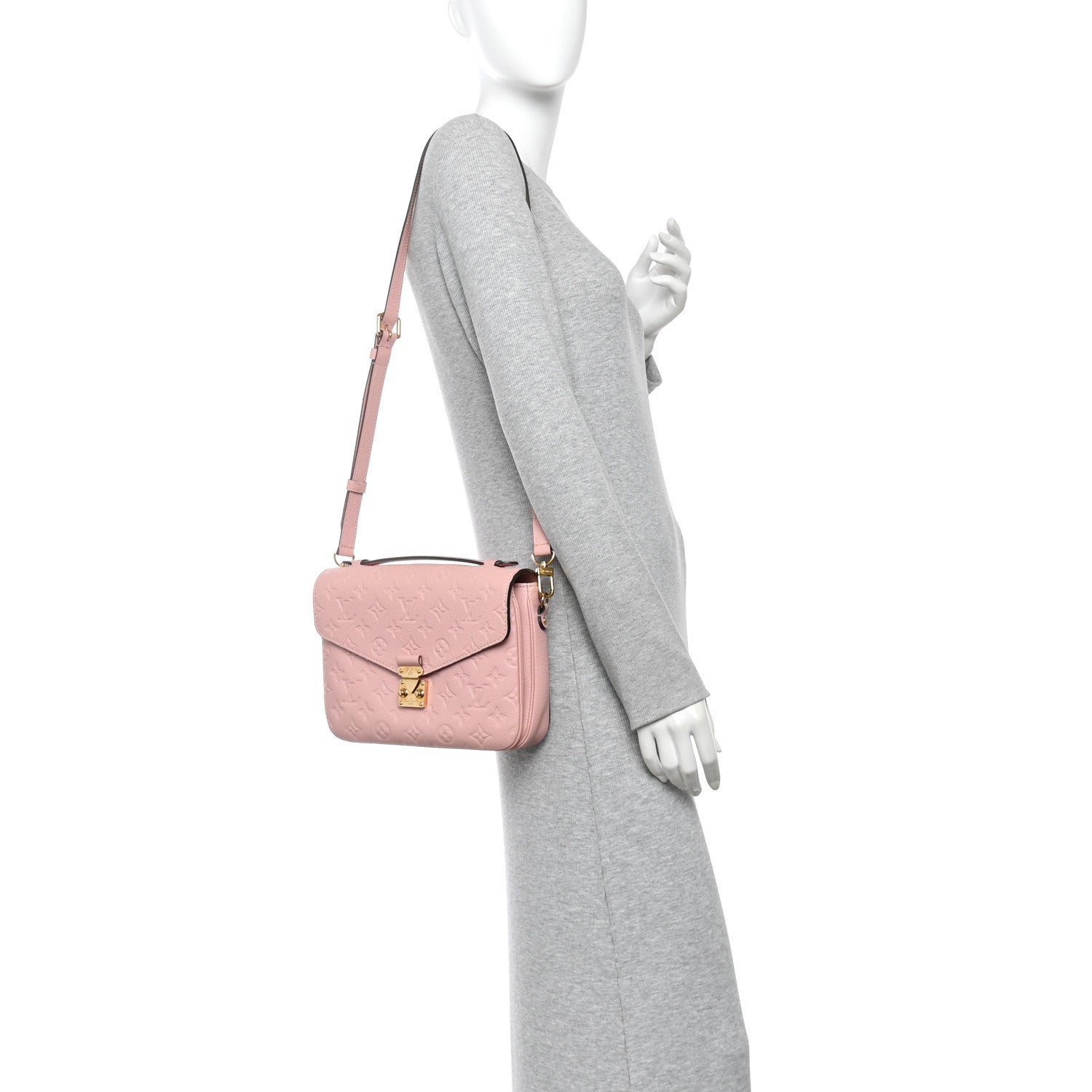 Louis Vuitton Empreinte Pochette Metis Rose Poudre 2 of 9