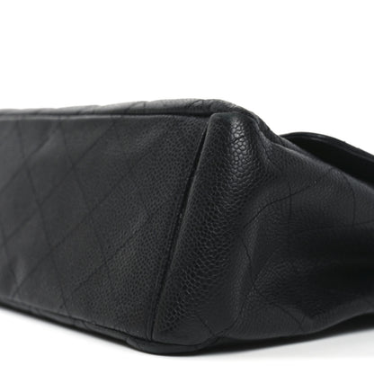 Chanel Caviar Quilted Maxi Double Flap Black 10 of 10