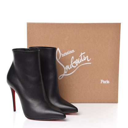 Christian Louboutin Calfskin So Kate Booty 100 Ankle Boots 36 Black 11 of 11