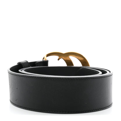 Gucci Calfskin Double G 40mm Belt 85 34 Belt Black 2 of 5