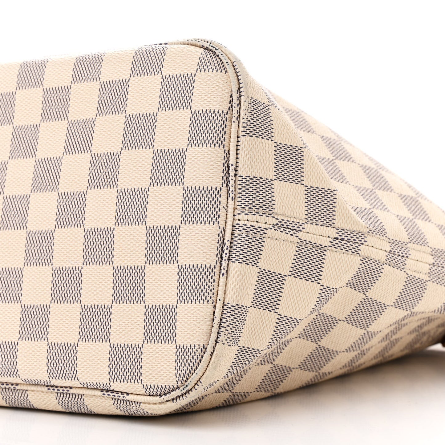 Damier Azur Neo Neverfull MM Rose Ballerine
