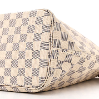 Louis Vuitton Damier Azur Neo Neverfull MM Rose Ballerine 9 of 12