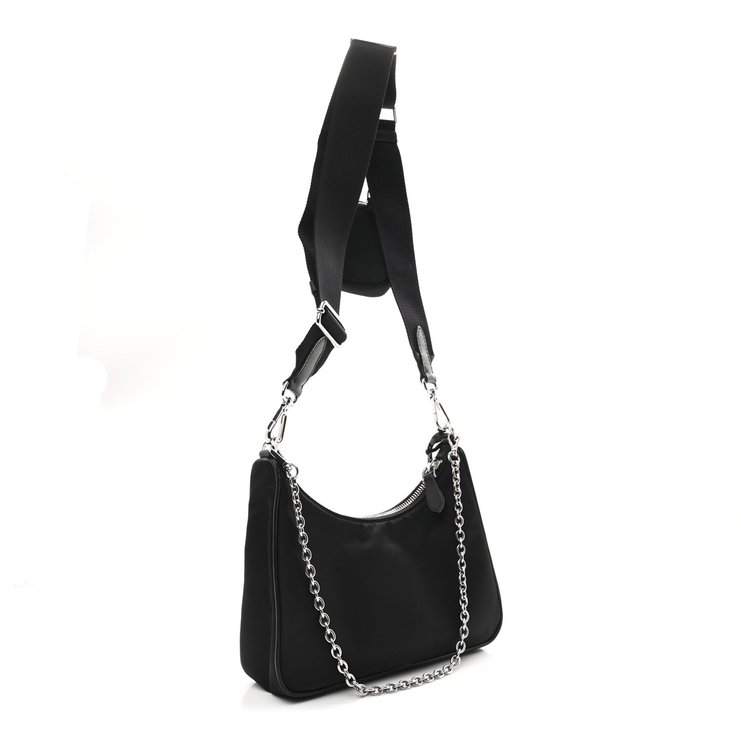 Nylon Re-Edition 2005 Shoulder Bag Black