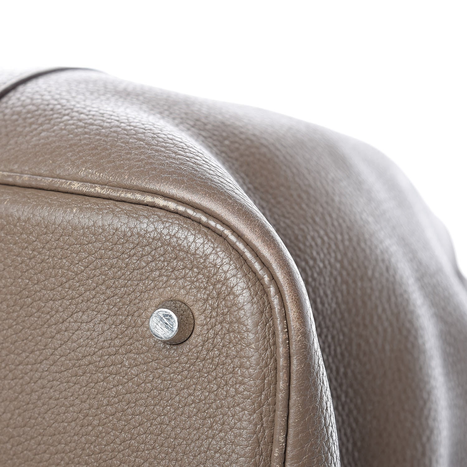 Hermes Taurillon Clemence Picotin Lock 26 GM Etoupe 11 of 16