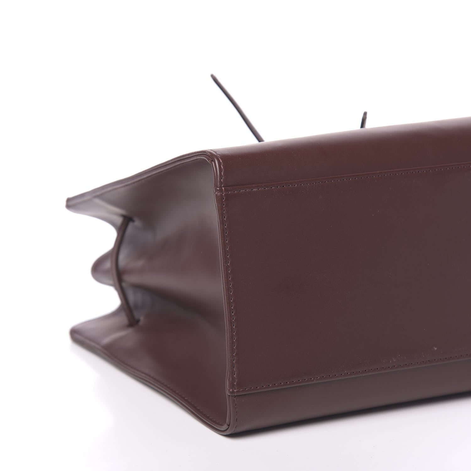 Mansur Gavriel Calfskin Sun Bag Burgundy 7 of 11