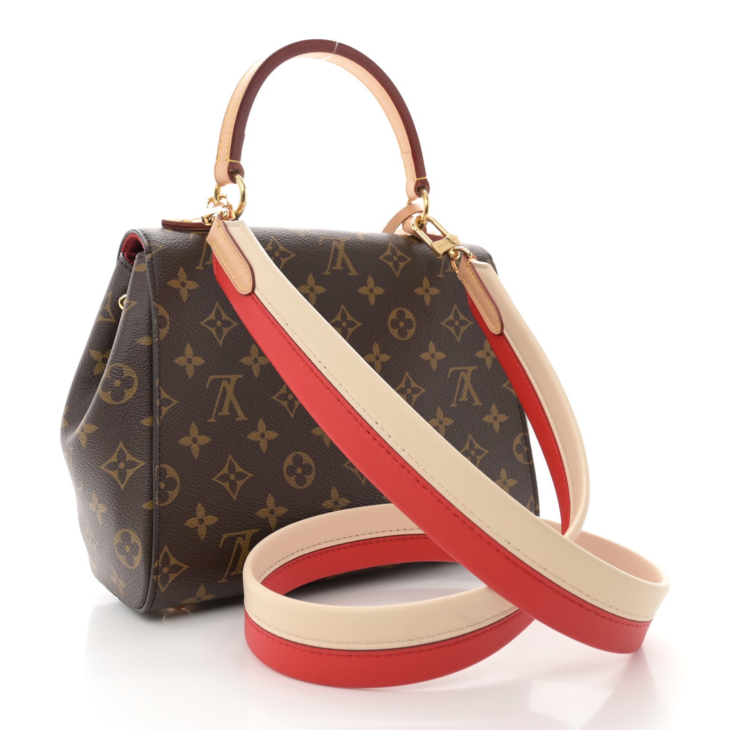 Monogram Cluny BB Coquelicot Creme