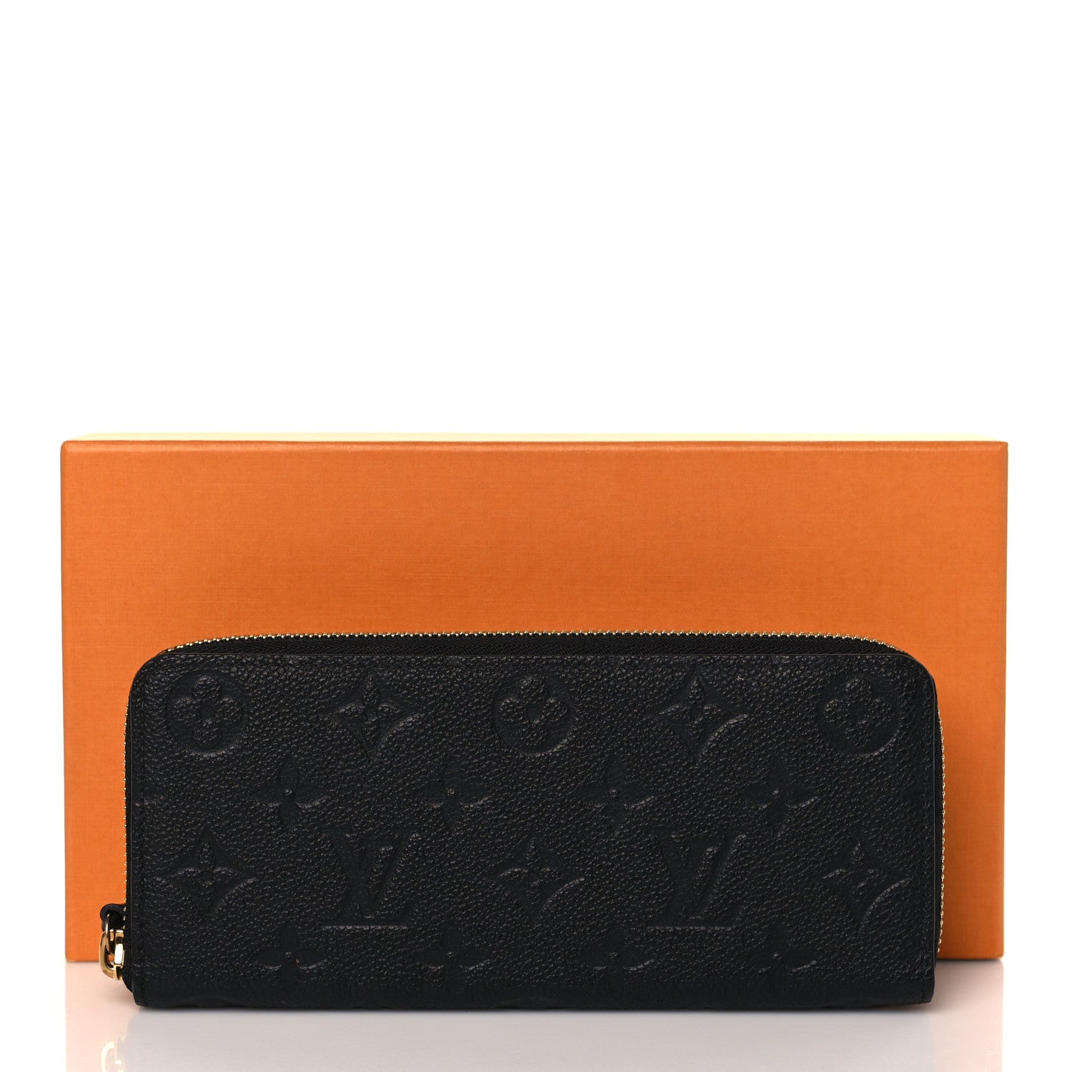 Louis Vuitton Empreinte Clemence Wallet Black 8 of 8
